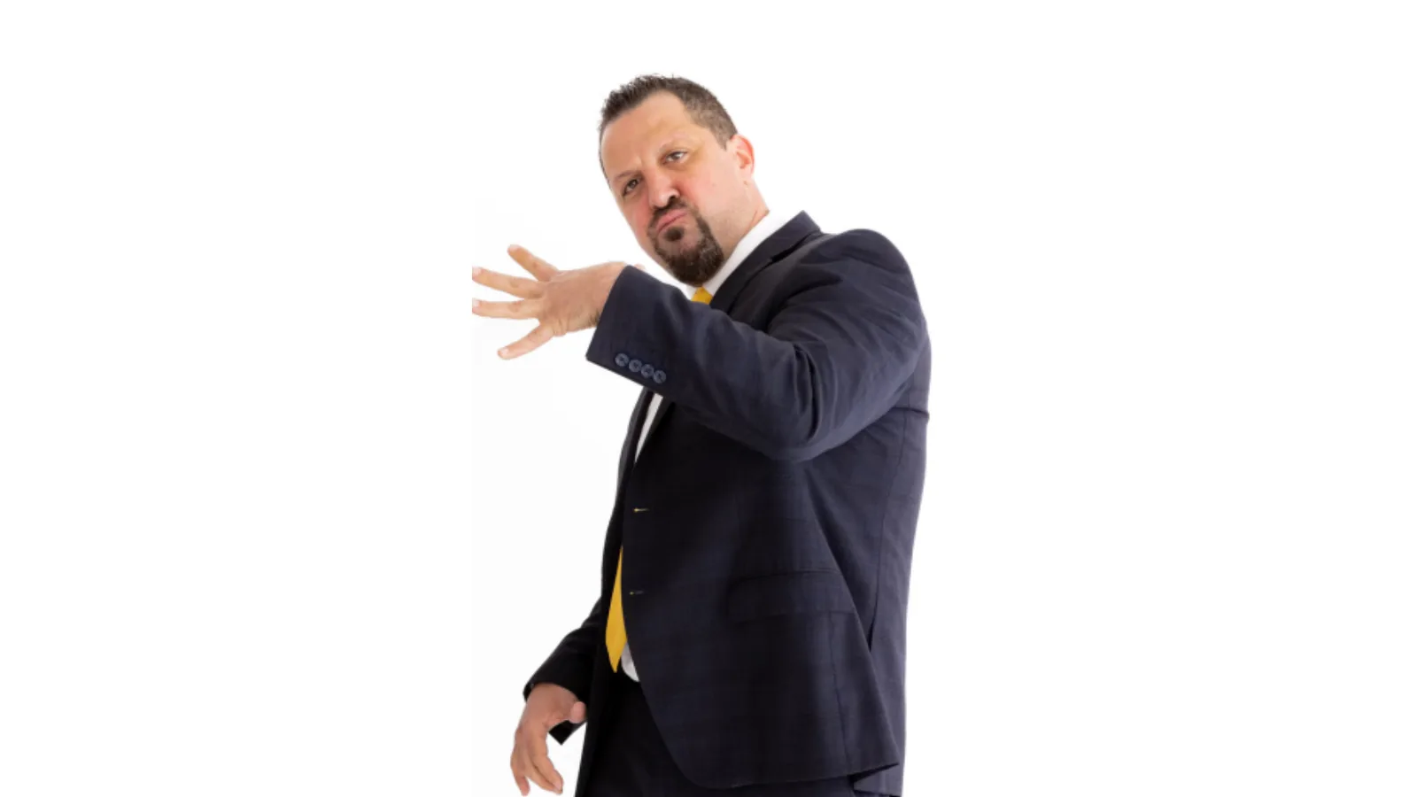 Tony Kurtulan gesturing as a placeholder for discipline and work ethic